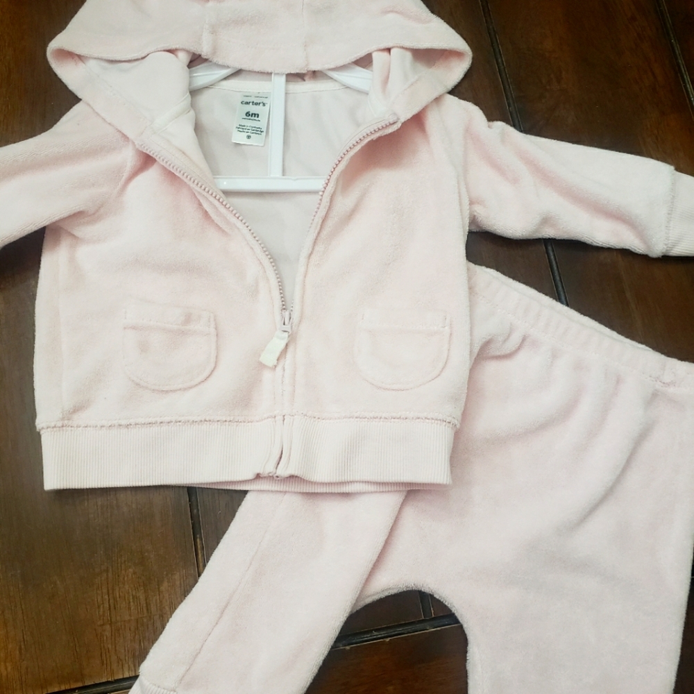 Baby girl light pink 2 piece